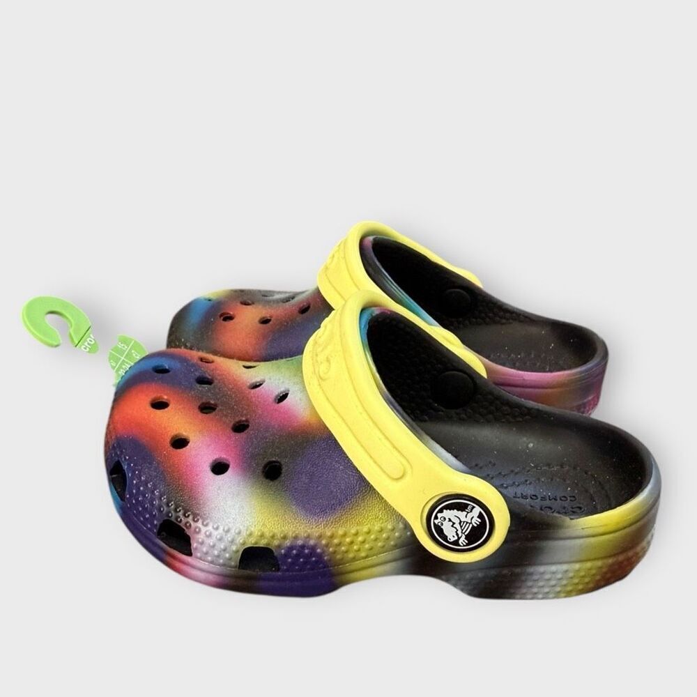 Crocs Classic Solarized CGT Unisex Children’s Clog size C7 New with Tags